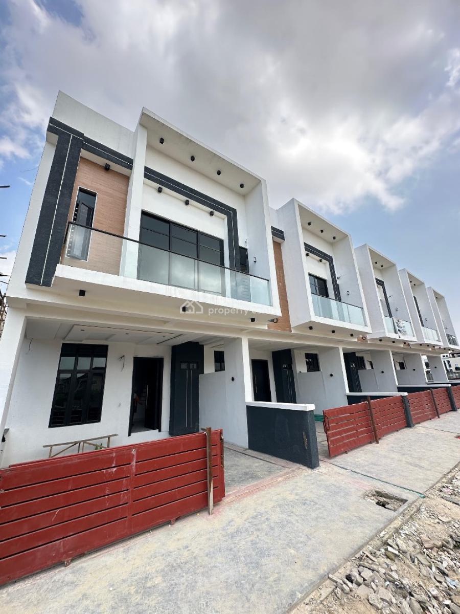 Self Compound Luxury 3- Bedroom Terrace Duplex, Ikota, Lekki, Lagos, Terraced Duplex for Sale