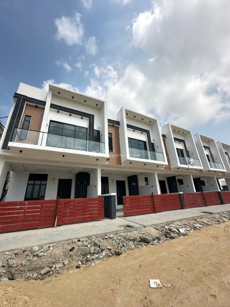 Self Compound Luxury 3- Bedroom Terrace Duplex, Ikota, Lekki, Lagos, Terraced Duplex for Sale