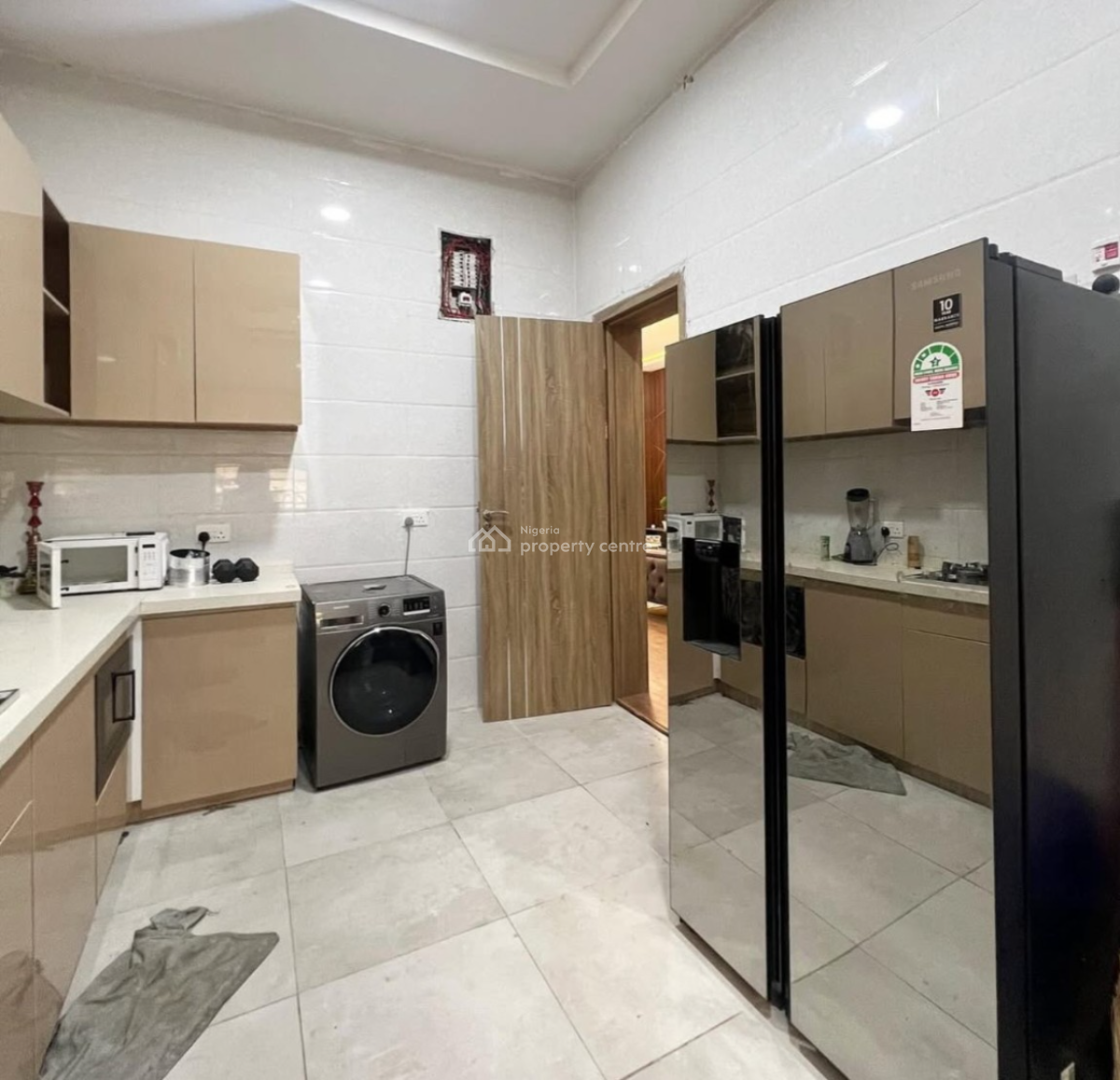 Fully Furnished 4 Bedroom Semi Detached Duplex, Chevron, Lekki, Lagos, House for Rent