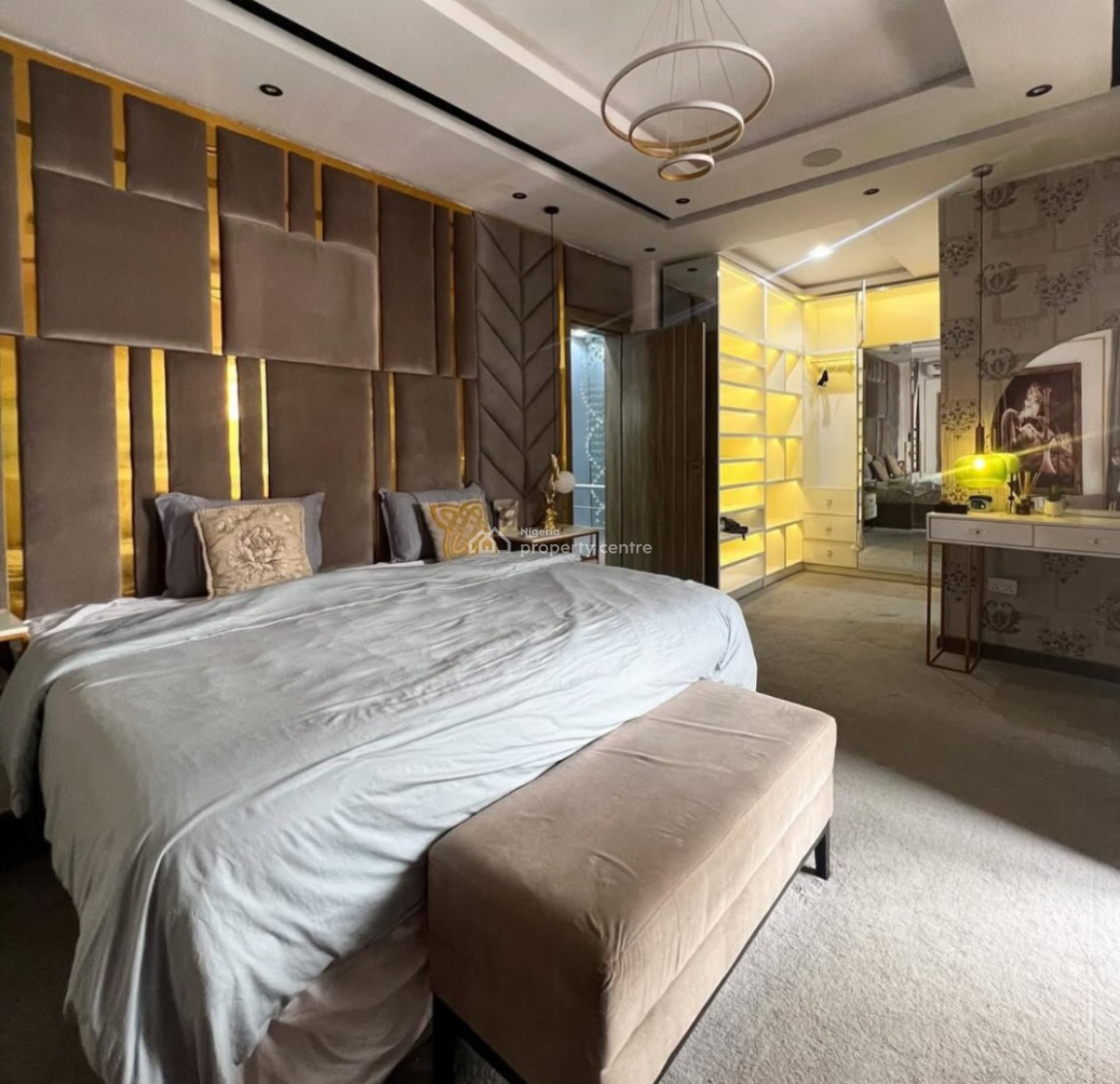 Fully Furnished 4 Bedroom Semi Detached Duplex, Chevron, Lekki, Lagos, House for Rent