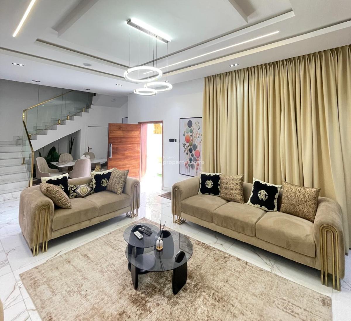 Tastely Furnished 3 Bedroom Semi Detached Duplex, Ikate, Lekki, Lagos, Semi-detached Duplex for Rent