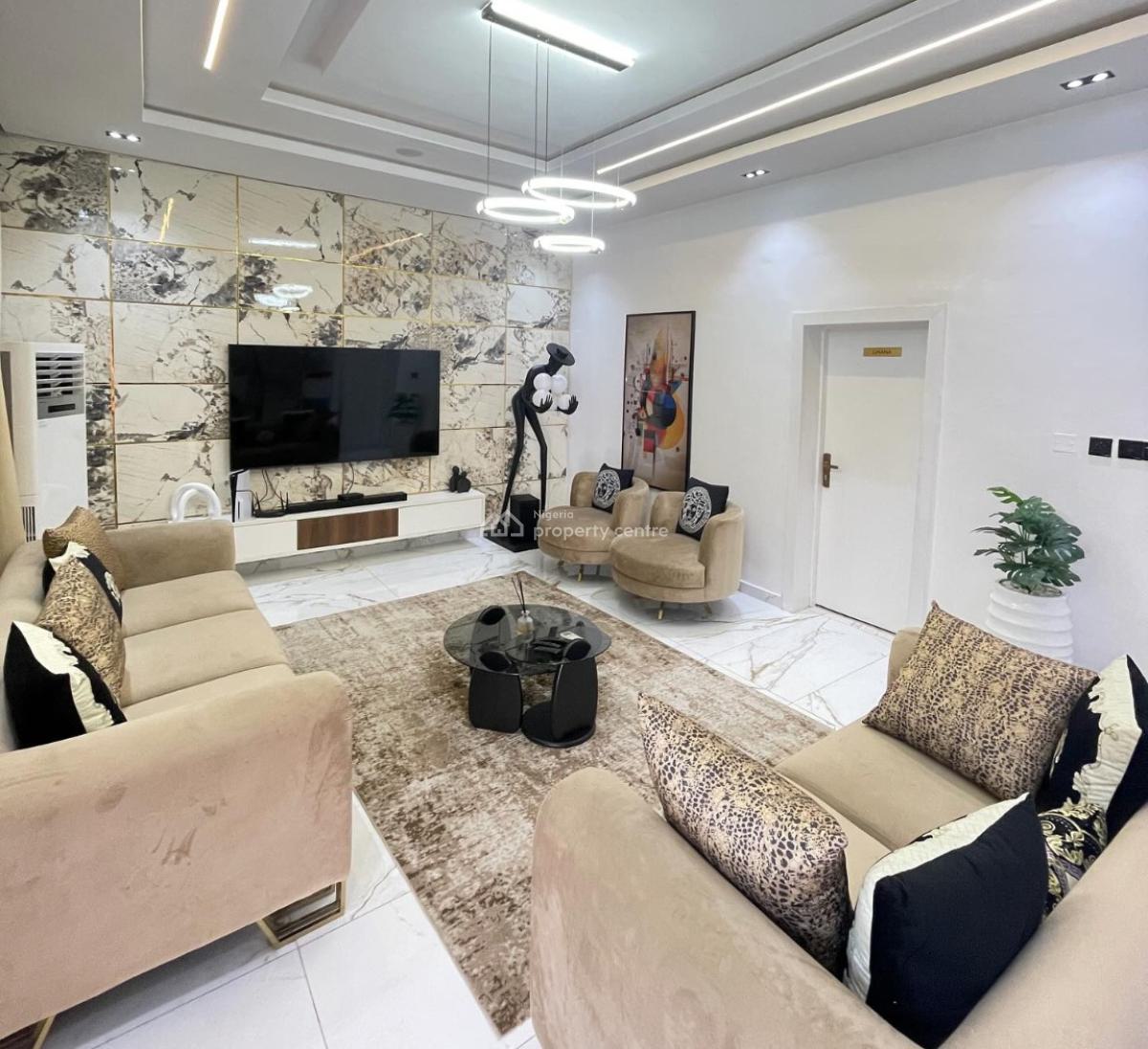 Tastely Furnished 3 Bedroom Semi Detached Duplex, Ikate, Lekki, Lagos, Semi-detached Duplex for Rent