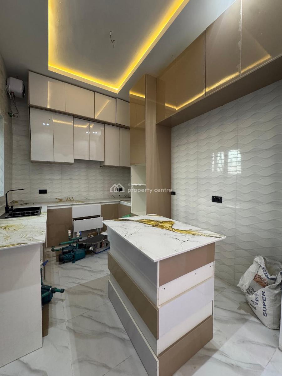 Classy 3 Bedroom Terrace Duplex with a Bq with a Private Compound, Ikota, Lekki, Lagos, Terraced Duplex for Sale