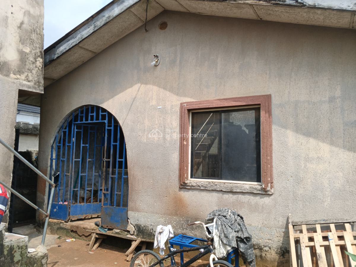 2 Nos of 2 Bedroom Flat 1 Mini Flat and 2 Roomself Contain with a Sho, Egan Igando Lagos, Igando, Ikotun, Lagos, Detached Bungalow for Sale