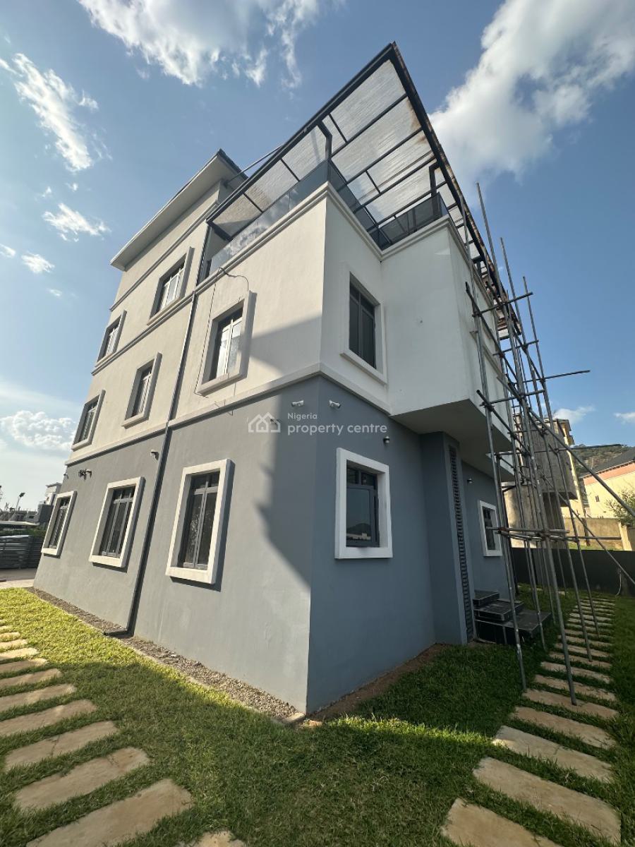 Brand New 5 Bedroom Fully Detached Duplex in a Secured Estate, Katampe Extension Behind Sharon Filling Station, Katampe, Abuja, Detached Duplex for Rent