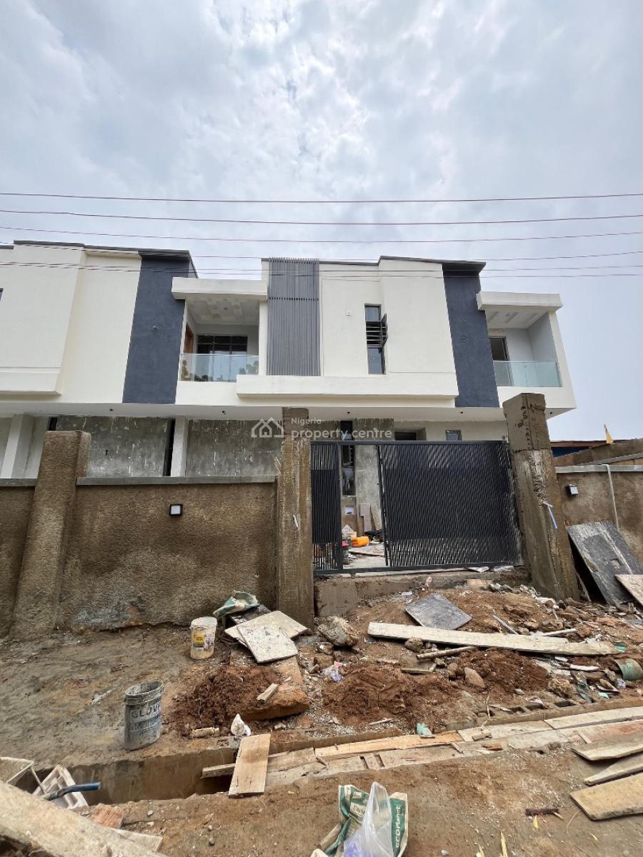Magnificently Built 4 Bedroom Semi-detached Duplex in an Estate, Spacious, Balcony, Great Ambience, Fully Fitted Kitchen, Magodo, Lagos, Semi-detached Duplex for Sale