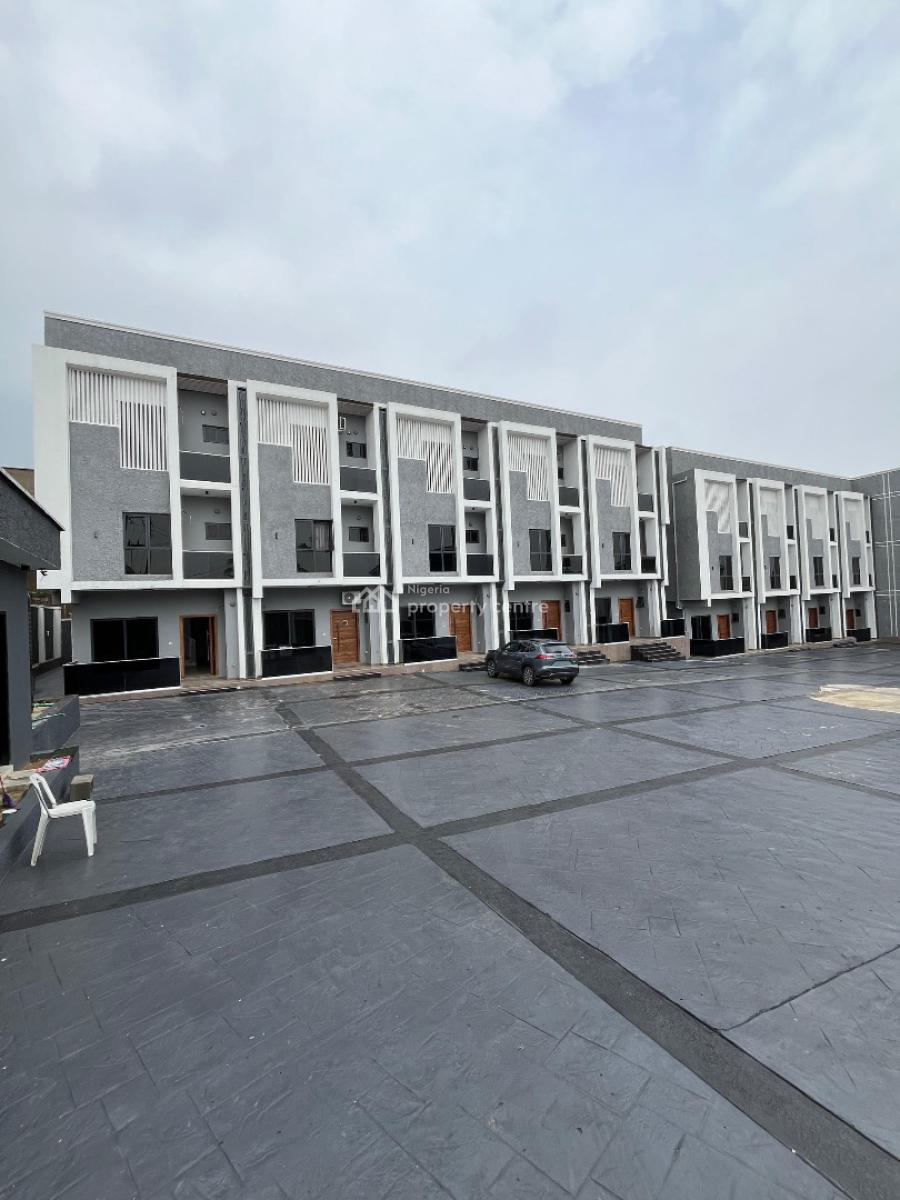 Magnificent 4 Bedroom Terrace Duplex Plus Anti Room in an Estate, Balcony, Driveway, Enclosed Estate, Family Lounge, Gra Phase 2, Magodo, Lagos, Terraced Duplex for Sale
