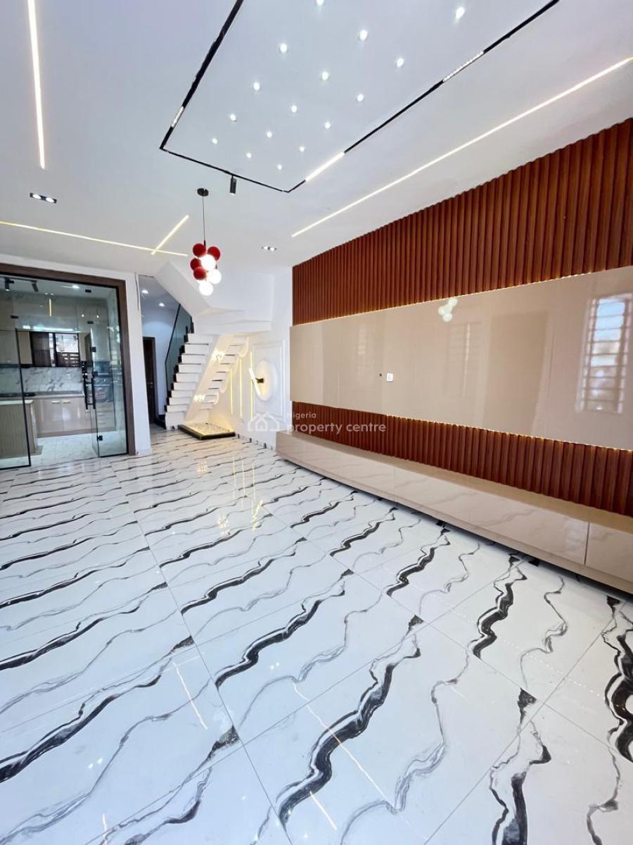 Luxury Brand New 4 Bedroom Semi-detached Duplex with a Room Bq, Ikota, Lekki, Lagos, Semi-detached Duplex for Sale