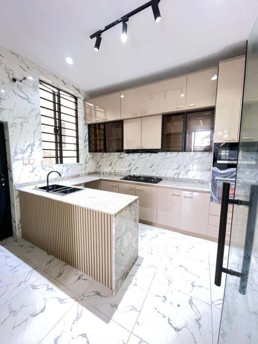 Luxury Brand New 4 Bedroom Semi-detached Duplex with a Room Bq, Ikota, Lekki, Lagos, Semi-detached Duplex for Sale