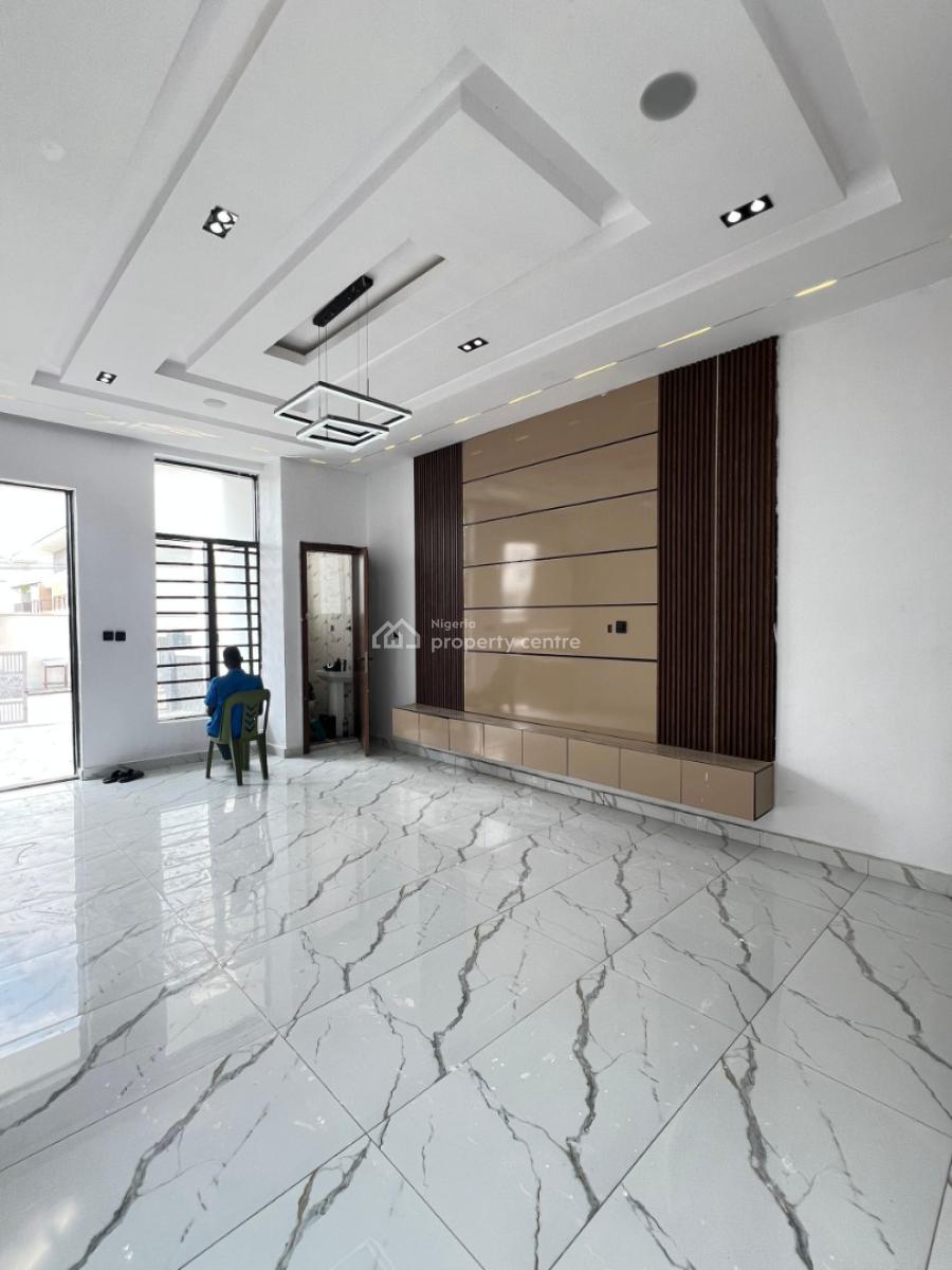 Contemporary 4 Bedroom Semi Detached Duplex with Bq, Ikota, Lekki, Lagos, Semi-detached Duplex for Sale