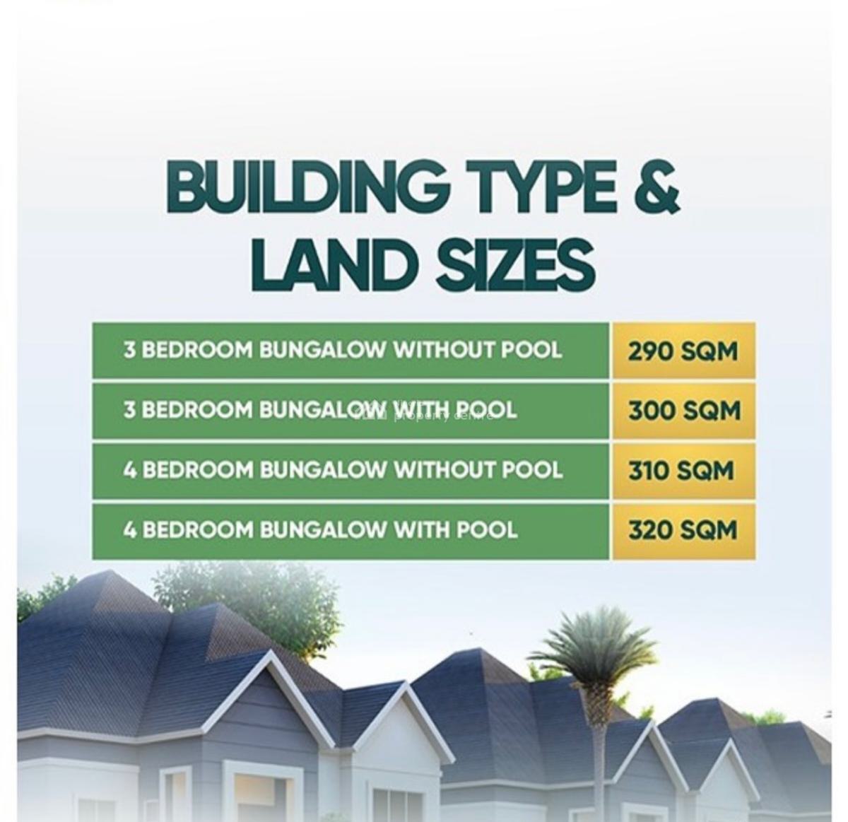 3&4 Bedroom Bungalow with Swimming Pool, Ibeju Lekki, Lagos, Eleranigbe, Ibeju Lekki, Lagos, Detached Bungalow for Sale