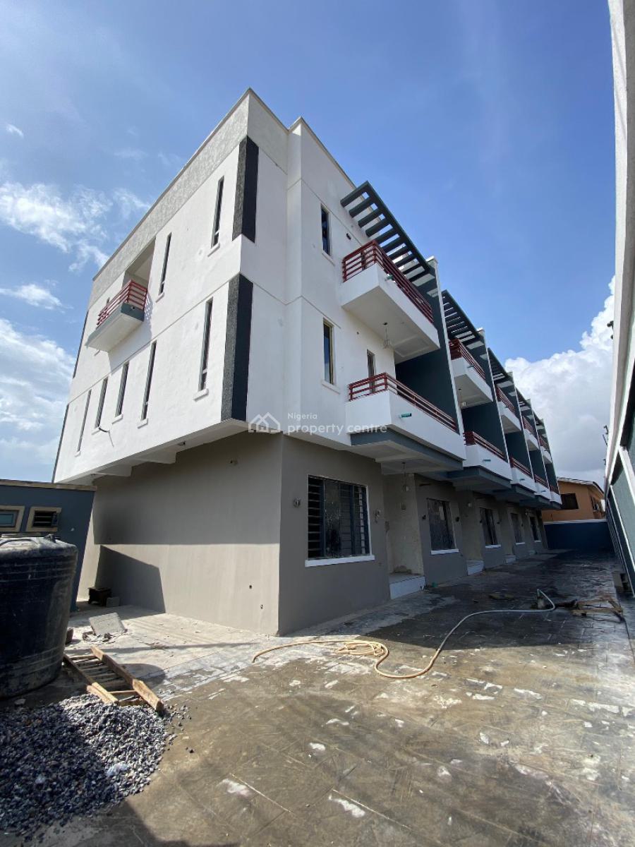 Exquisite 4 Bedroom Terrace Duplex Plus Anti Room, Spaciously Built, Guest Room, Pop Ceiling, Fully Fitted Kitchen, Magodo, Lagos, Terraced Duplex for Sale