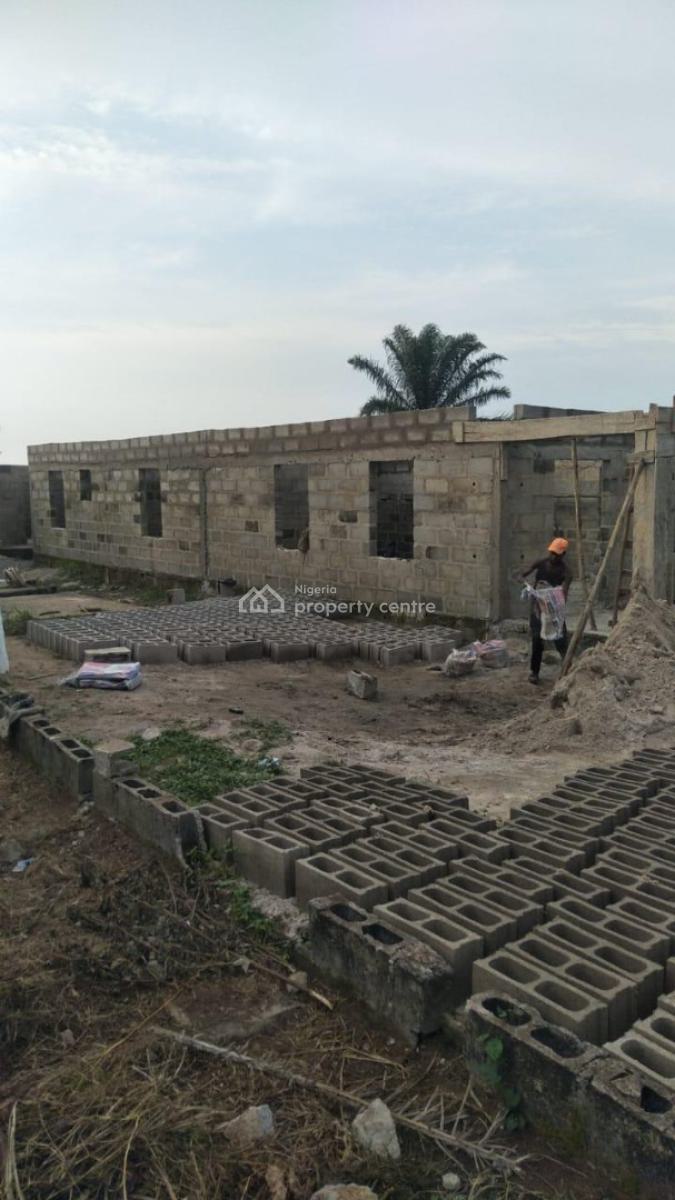 Buy Uncompleted Structure with Borehole, Harmony Estate, Itele Road,obasanjo Farms Axis, Sango Ota, Ogun, Mixed-use Land for Sale