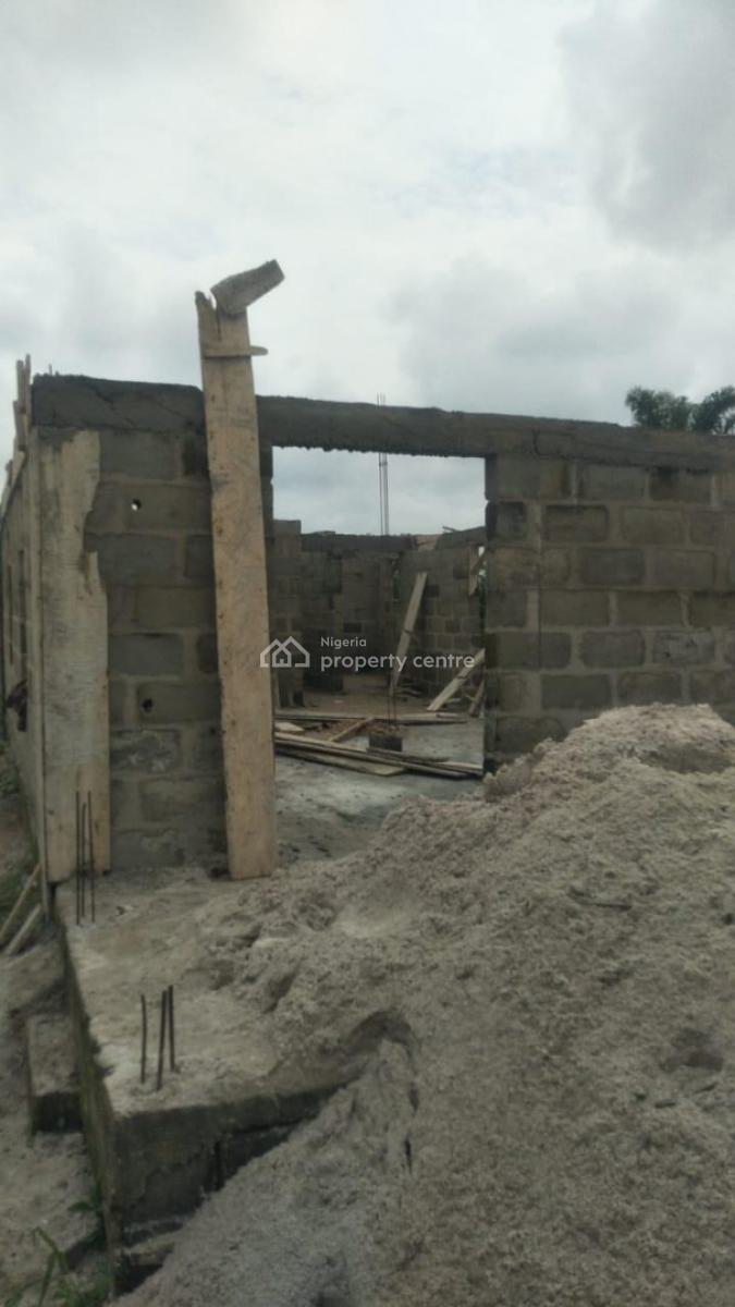 Buy Uncompleted Structure with Borehole, Harmony Estate, Itele Road,obasanjo Farms Axis, Sango Ota, Ogun, Mixed-use Land for Sale