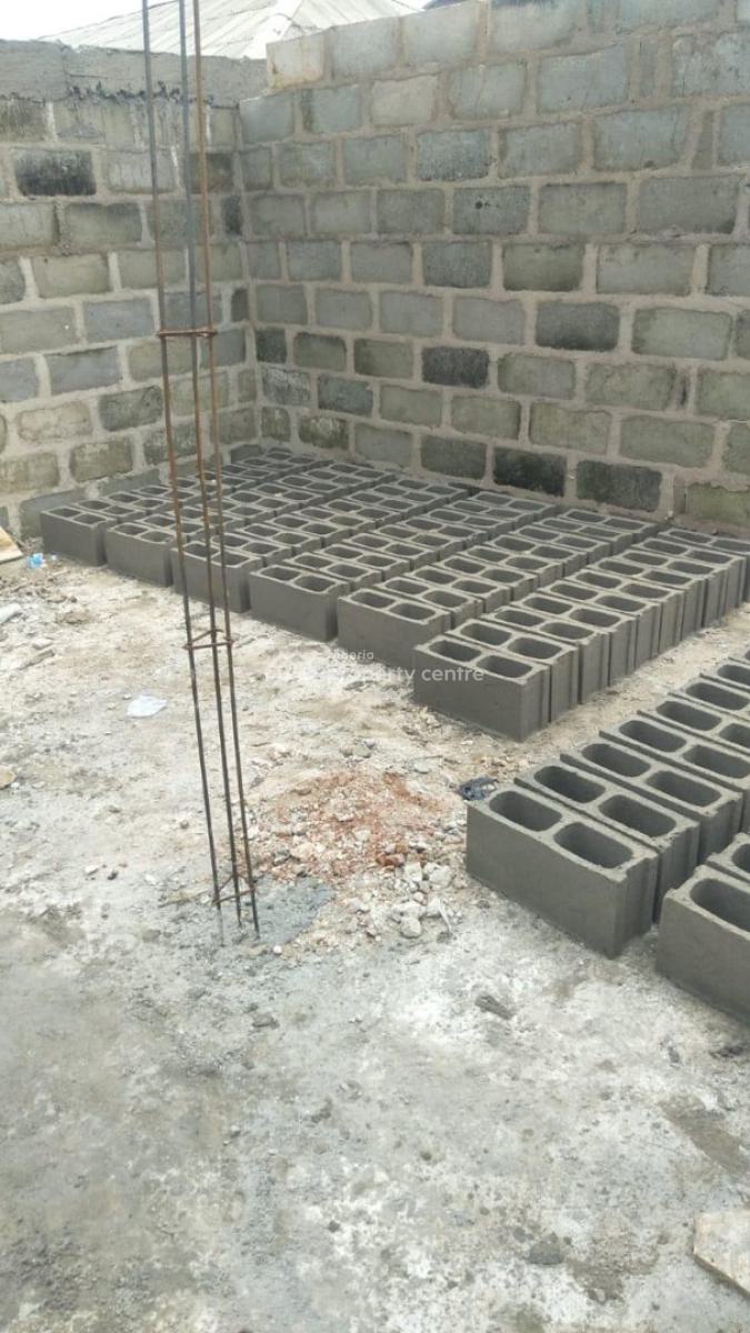 Buy Uncompleted Structure with Borehole, Harmony Estate, Itele Road,obasanjo Farms Axis, Sango Ota, Ogun, Mixed-use Land for Sale