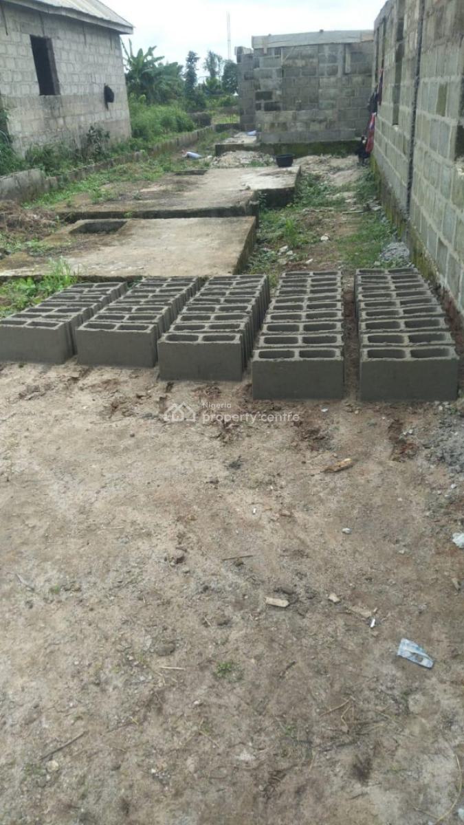 Buy Uncompleted Structure with Borehole, Harmony Estate, Itele Road,obasanjo Farms Axis, Sango Ota, Ogun, Mixed-use Land for Sale