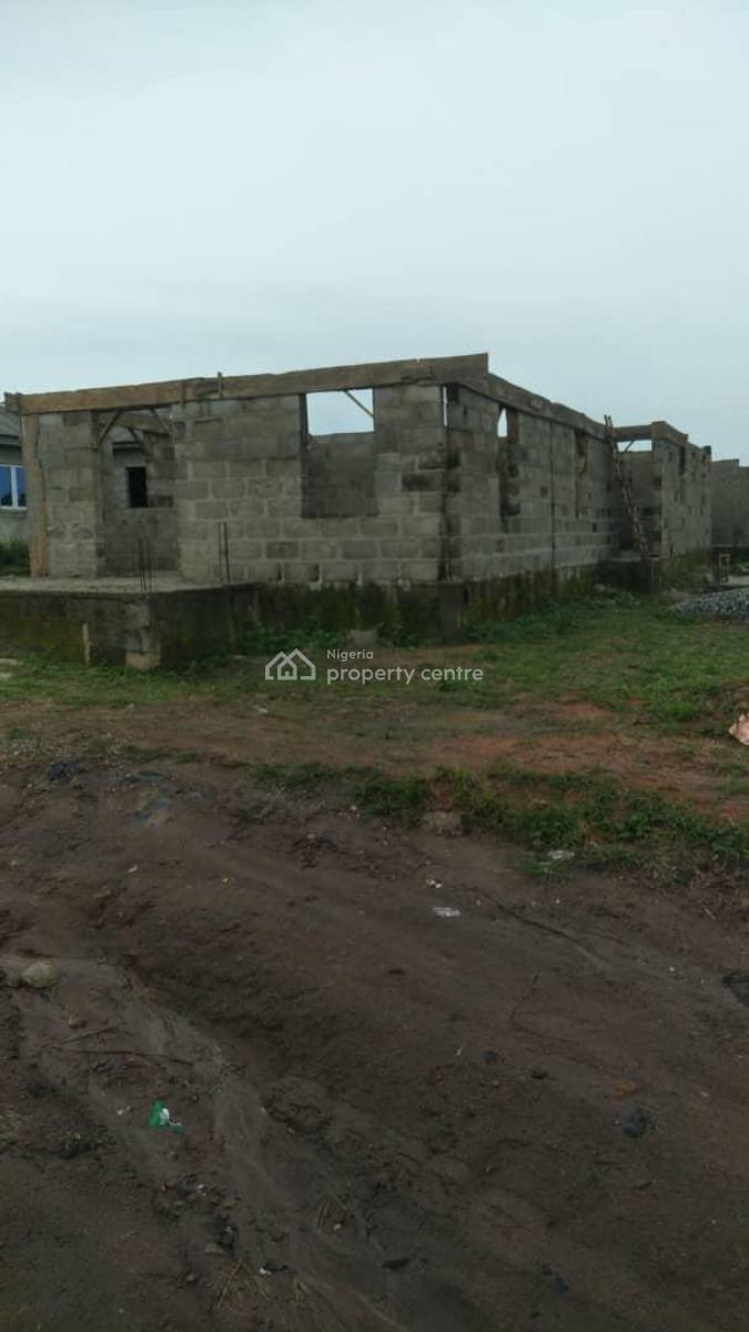 Buy Uncompleted Structure with Borehole, Harmony Estate, Itele Road,obasanjo Farms Axis, Sango Ota, Ogun, Mixed-use Land for Sale