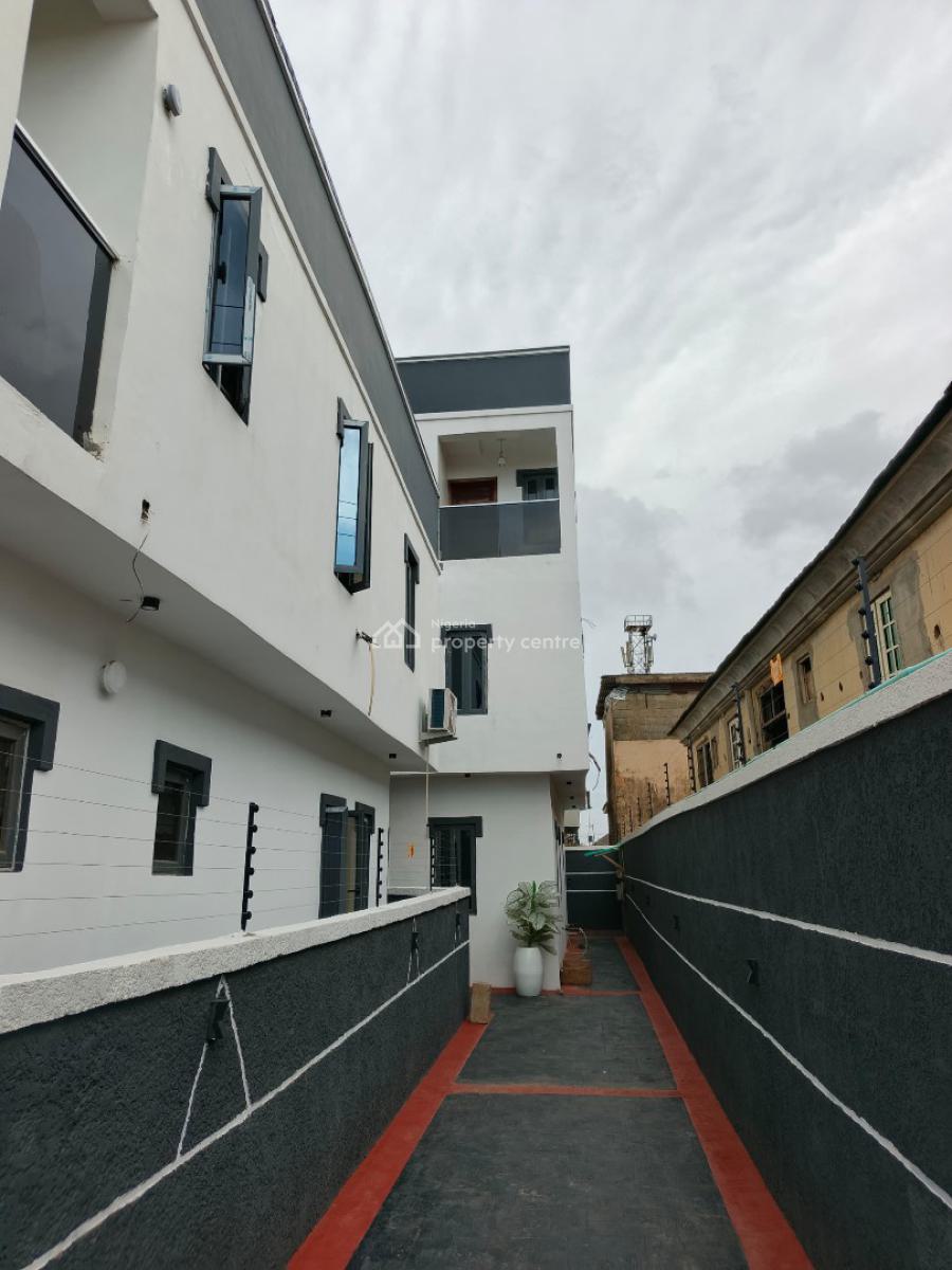 Pristinely Built 4 Bedroom Semidetached Duplex Plus Bq in an Estate, Gated Area, Pristinely Built, Architectural and Detailed Finishing, Ogba, Ikeja, Lagos, Semi-detached Duplex for Sale