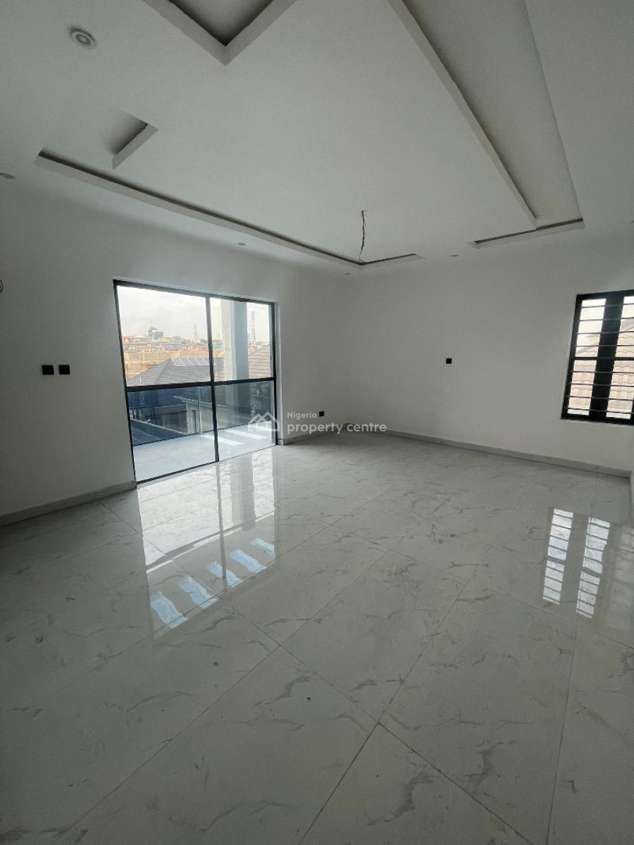 Newly Built 4 Bedroom Terrace Duplex Plus Anti Room in an Estate, Anti Room, Spacious, Serene Estate, Detailed Finishing, Opebi, Ikeja, Lagos, Terraced Duplex for Sale