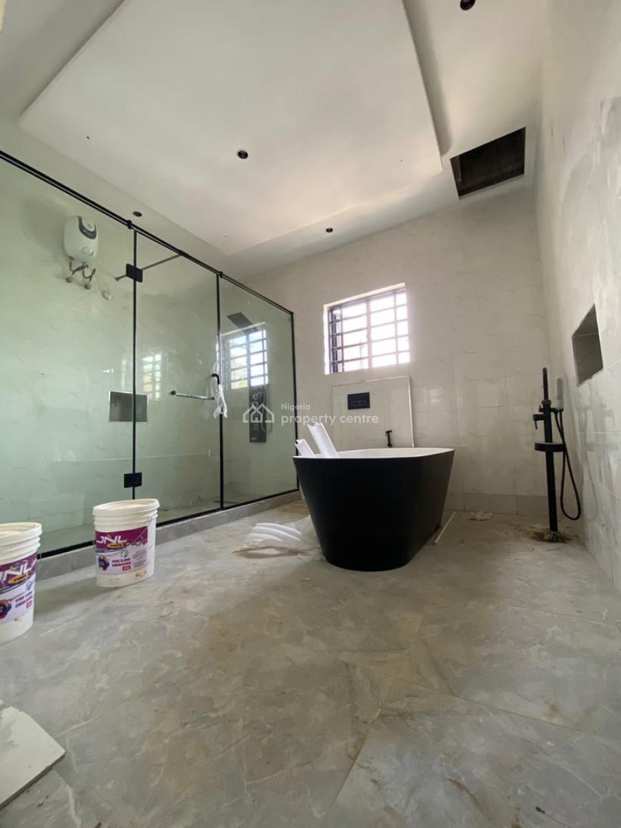 Contemporary 5 Bedroom Terraced Duplex Plus Bq, Pool in a Secured Area, Parking Garage, Architectural and Detailed Finishing, Ikeja Gra, Ikeja, Lagos, Terraced Duplex for Sale