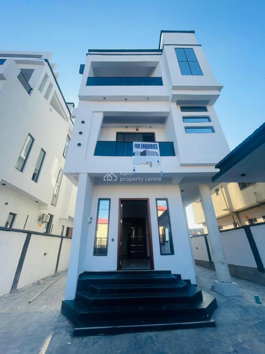 Luxuriously and Architecturally Designed 6 Bedroom Detached Home with, Newly Built, Penthouse, Call to Access Estate, Ample Car Lot, Secured, Gra Phase 2, Magodo, Lagos, Detached Duplex for Sale