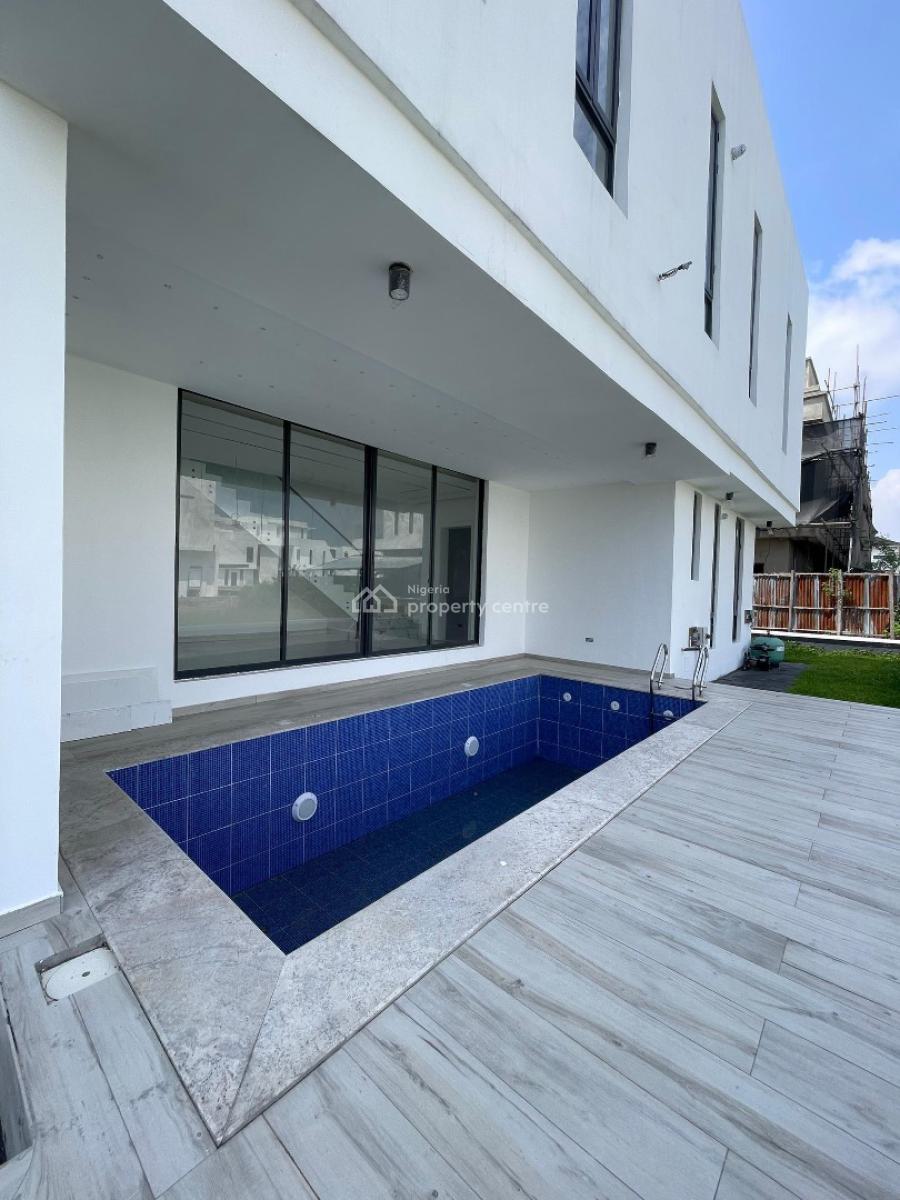 Opulence 5 Bedroom Semi Detached Duplex with Rooftop Terrace & Pool, Delightful 5bedroom Semi Detached Duplex with Bq & Swimming Pool, Ikate, Lekki, Lagos, Semi-detached Duplex for Sale