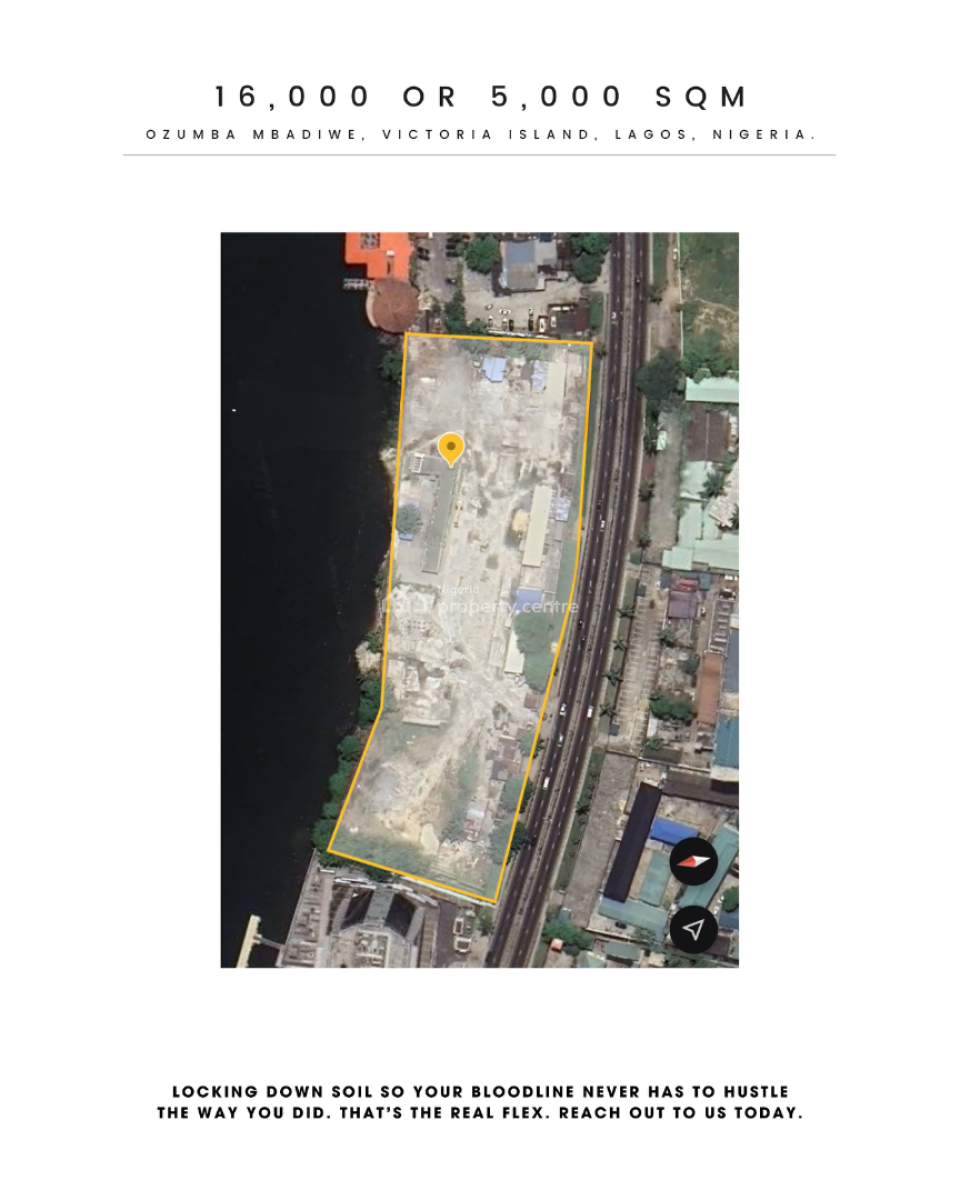 Prime Vi Waterfront, Victoria Island (vi), Lagos, Mixed-use Land for Sale