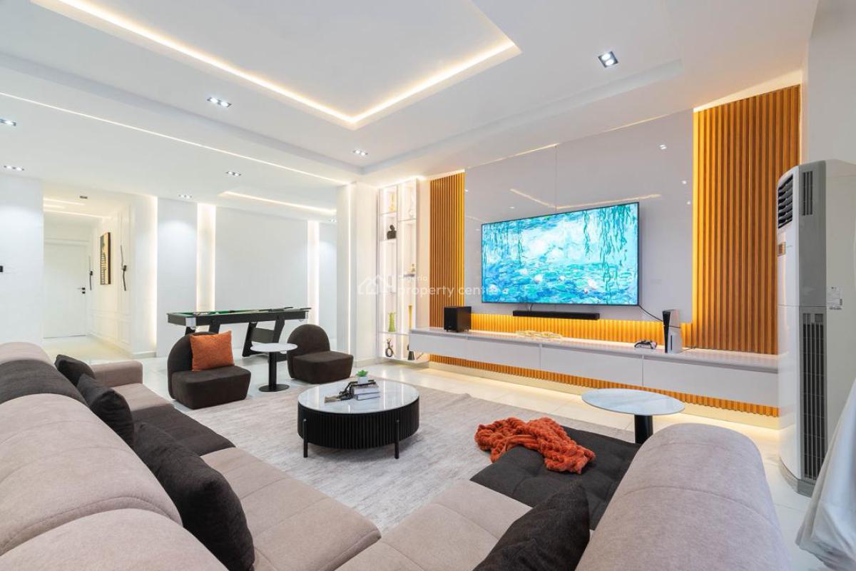Brand New 2/3 Bed + Pool + Ps5..., Freedom Way Close to Admiralty, Lekki Phase 1, Lekki, Lagos, Flat / Apartment Short Let