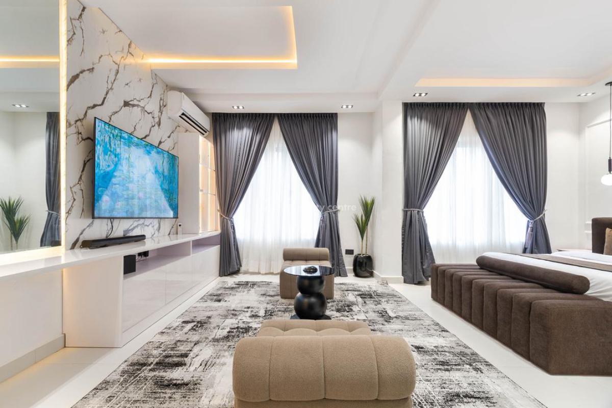 Brand New 2/3 Bed + Pool + Ps5..., Freedom Way Close to Admiralty, Lekki Phase 1, Lekki, Lagos, Flat / Apartment Short Let