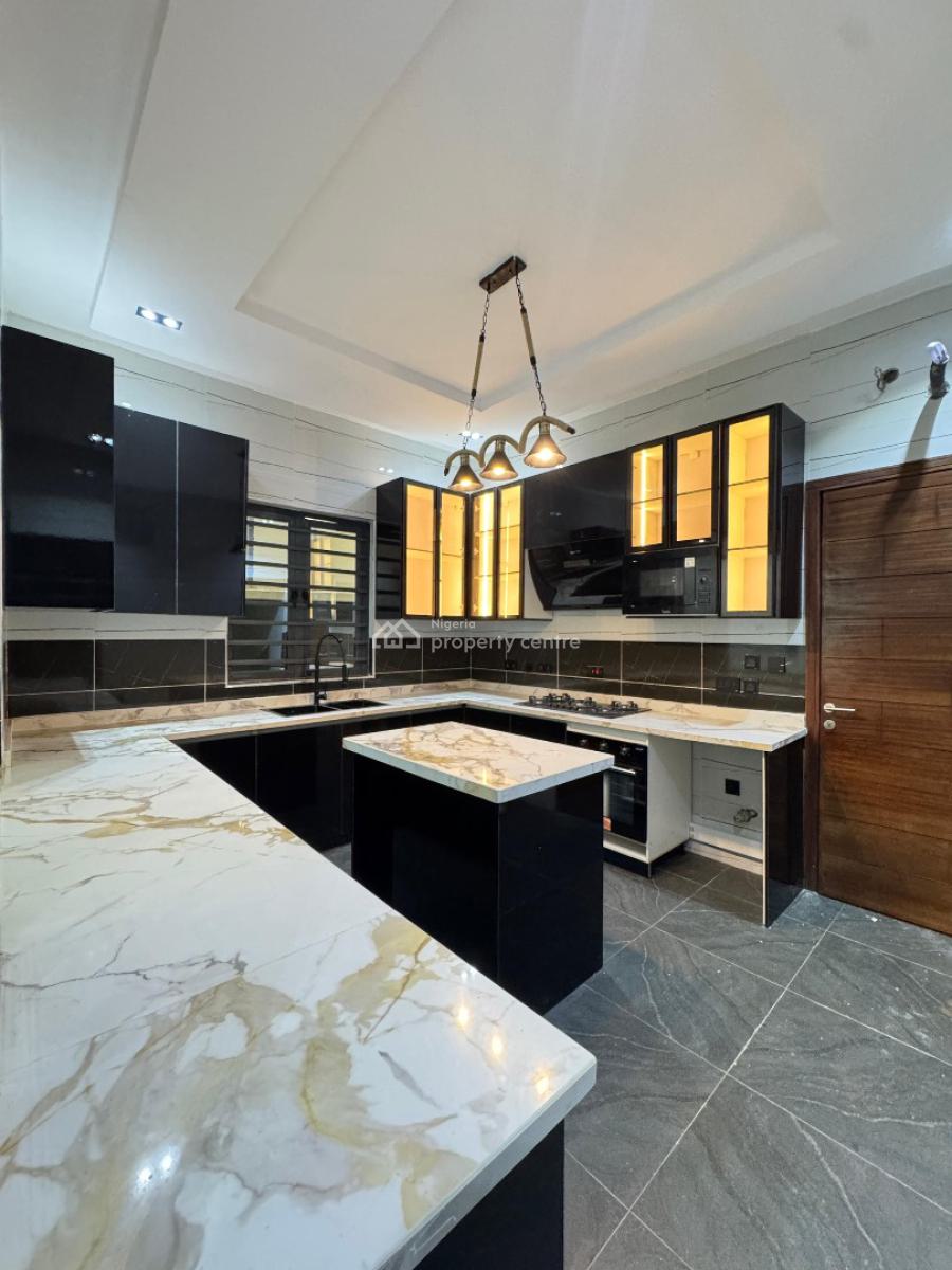 Well Built 5 Bedroom Detached Duplex with a Bq in a Secured Location, Ikota, Lekki, Lagos, Detached Duplex for Sale