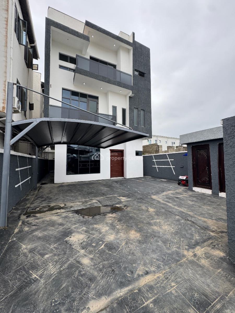 Well Built 5 Bedroom Detached Duplex with a Bq in a Secured Location, Ikota, Lekki, Lagos, Detached Duplex for Sale