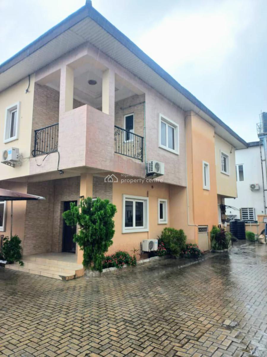 Nice 5 Bedroom Fully Detached Duplex with Bq, Osapa, Osapa, Lekki, Lagos, Detached Duplex for Rent