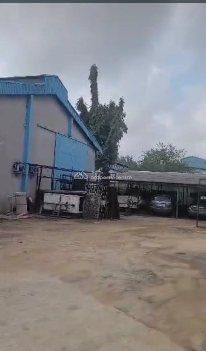 2 Bay Warehouse on 1 Acres of Land Corner Piece  Off Billing Way Oregu, Oregun, Ikeja, Lagos, Warehouse for Sale