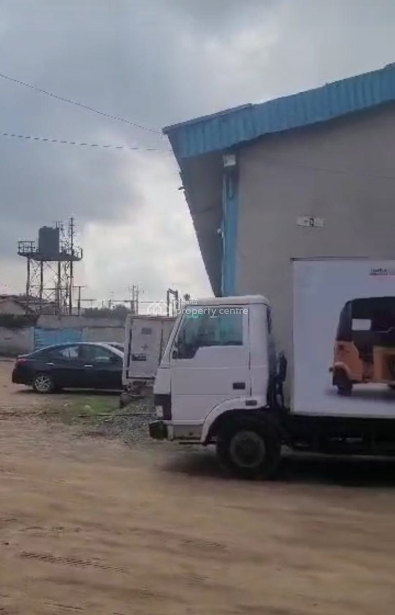 2 Bay Warehouse on 1 Acres of Land Corner Piece  Off Billing Way Oregu, Oregun, Ikeja, Lagos, Warehouse for Sale