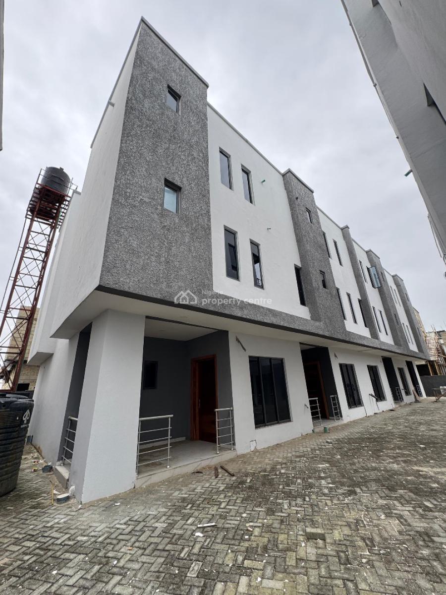 Serviced   4 Bedroom Terrace  Duplex  with a Bq, Ikota, Lekki, Lagos, Terraced Duplex for Sale