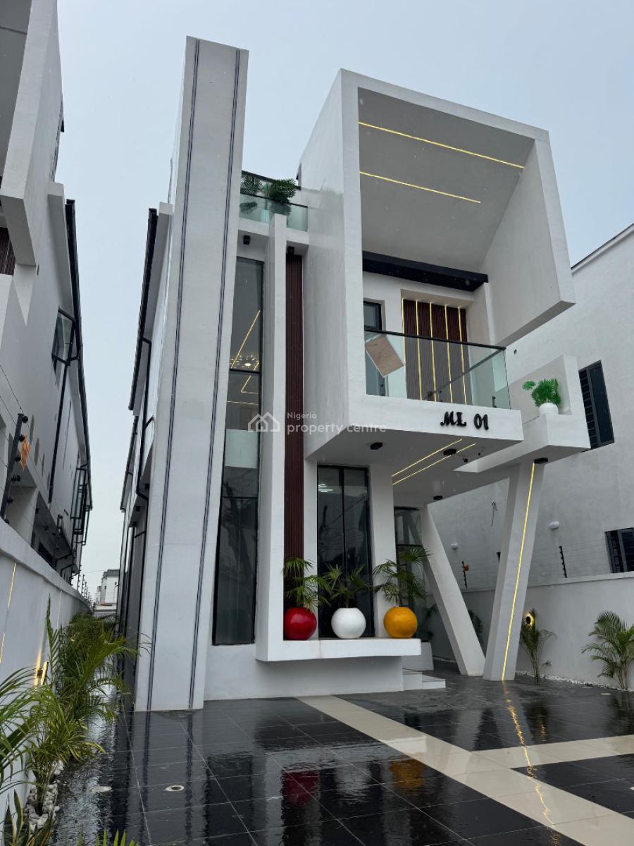 Magnificent 5 Bedroom Detached Duplex with a Pool, Ikota, Lekki, Lagos, Detached Duplex for Sale