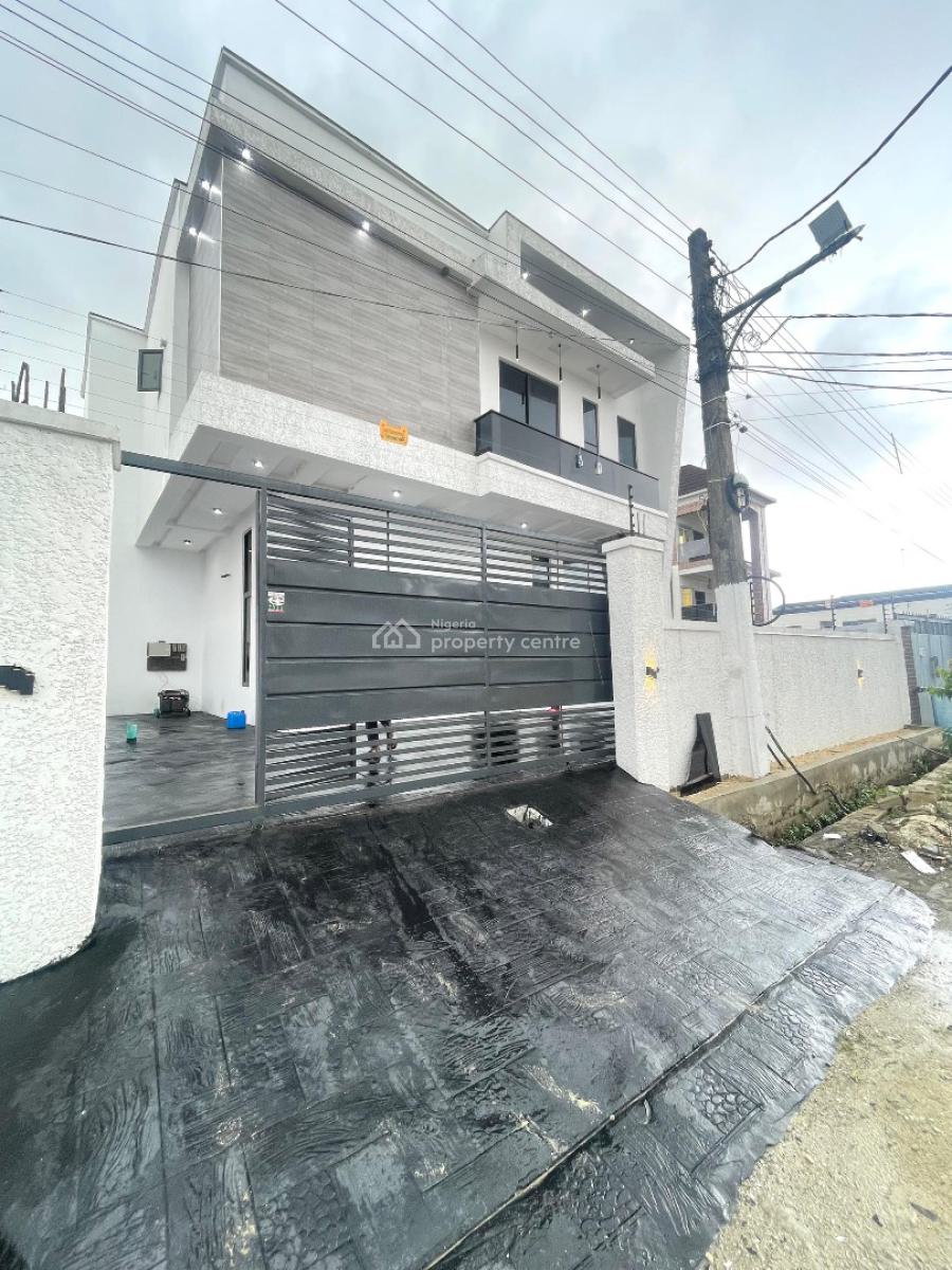 Well Built 4 Bedroom Fully Detached Duplex with Bq, Ajah, Lagos, Detached Duplex for Sale