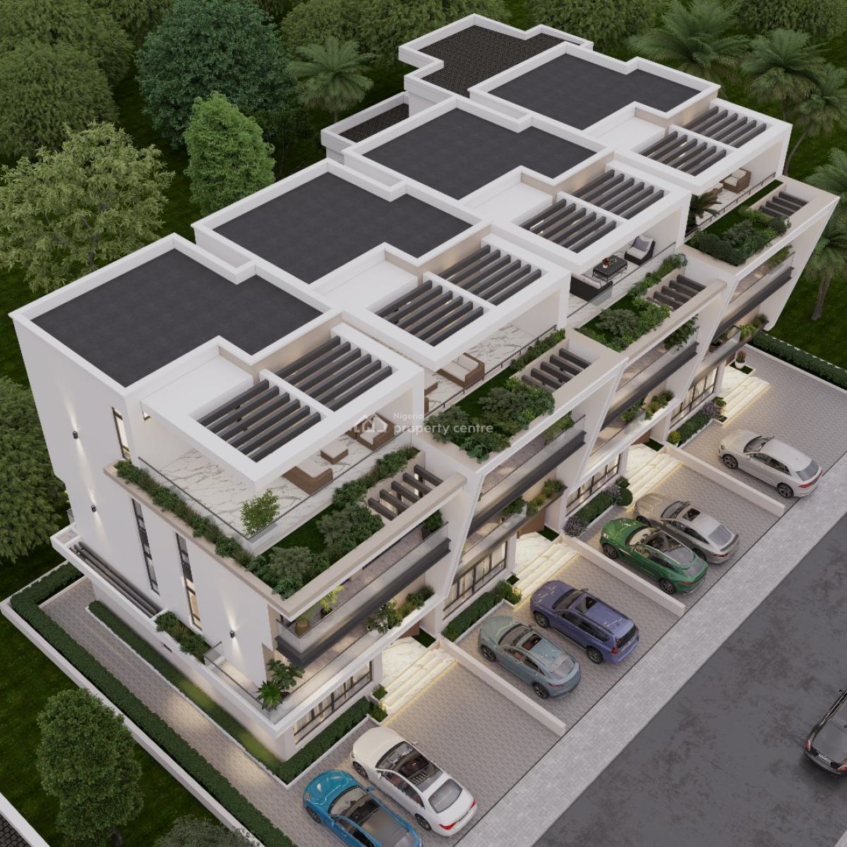 4 Bedroom Terrace Duplex, Jahi, Jahi, Abuja, House for Sale