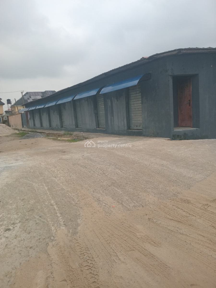 Standard Shop for Any Kind of Commercial Purposes, Mopol Road Gbetu Olowopopo, Awoyaya, Ibeju Lekki, Lagos, Shop for Rent