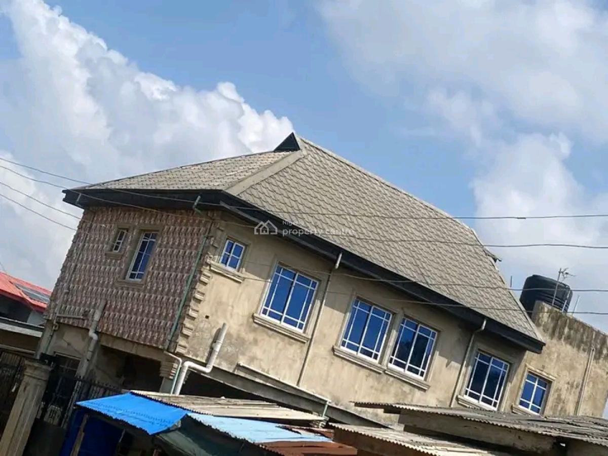 Block of 4flats of a 2bedroom,a Self Contain,2unit Miniflat, Off Isuti Road, Igando, Ikotun, Lagos, Block of Flats for Sale