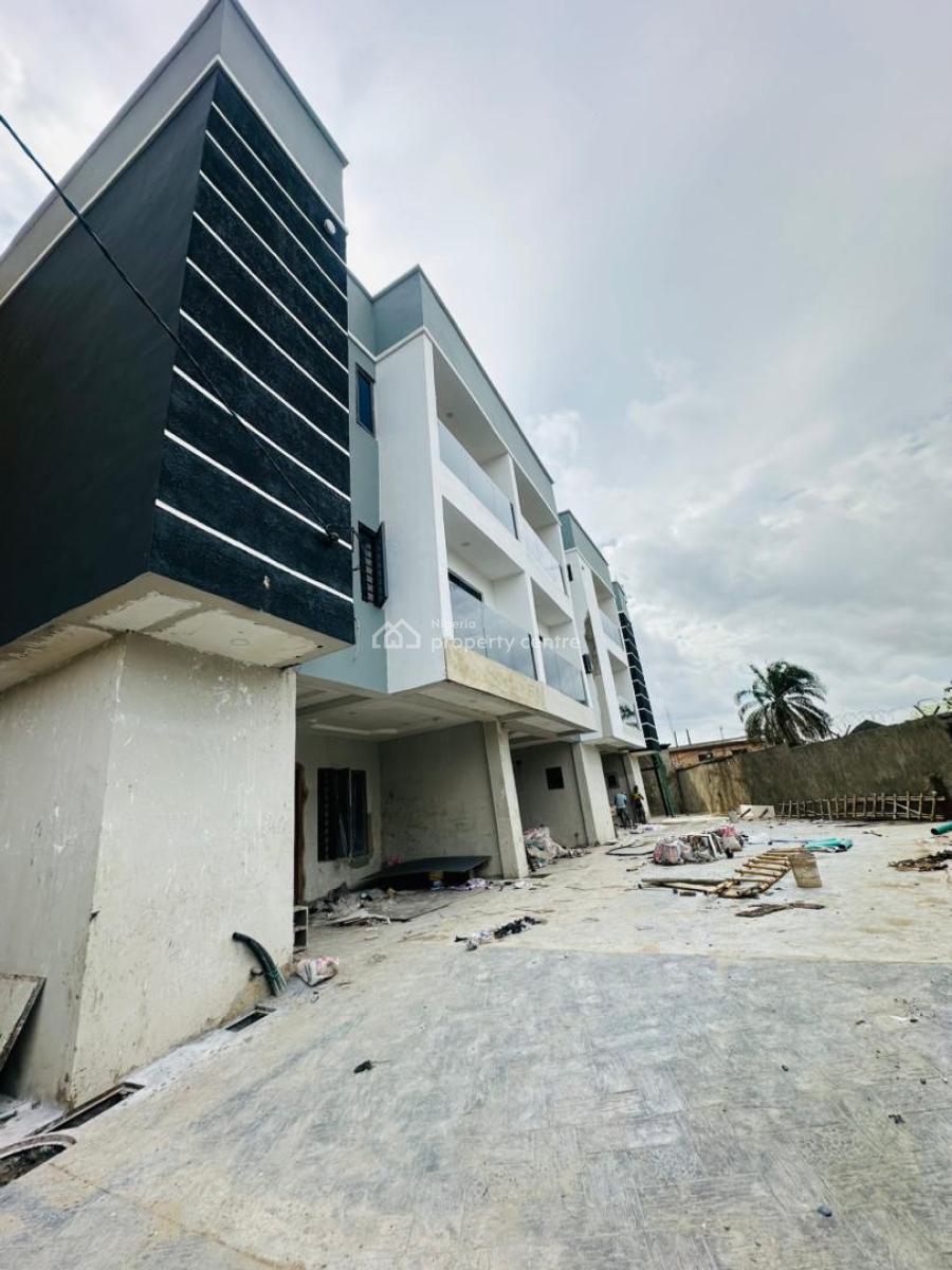 Newly Built 4 Bedroom Terrace Duplex with Bq in Serene Environment, Ikeja, Lagos, Terraced Duplex for Sale