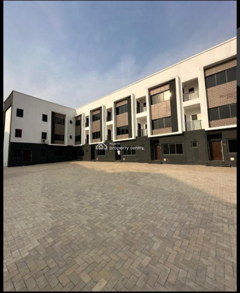 Newly Built 4 Bedroom Terrace Duplex with Bq, Off Jahi/katampe Road, Jahi, Abuja, Terraced Duplex for Rent