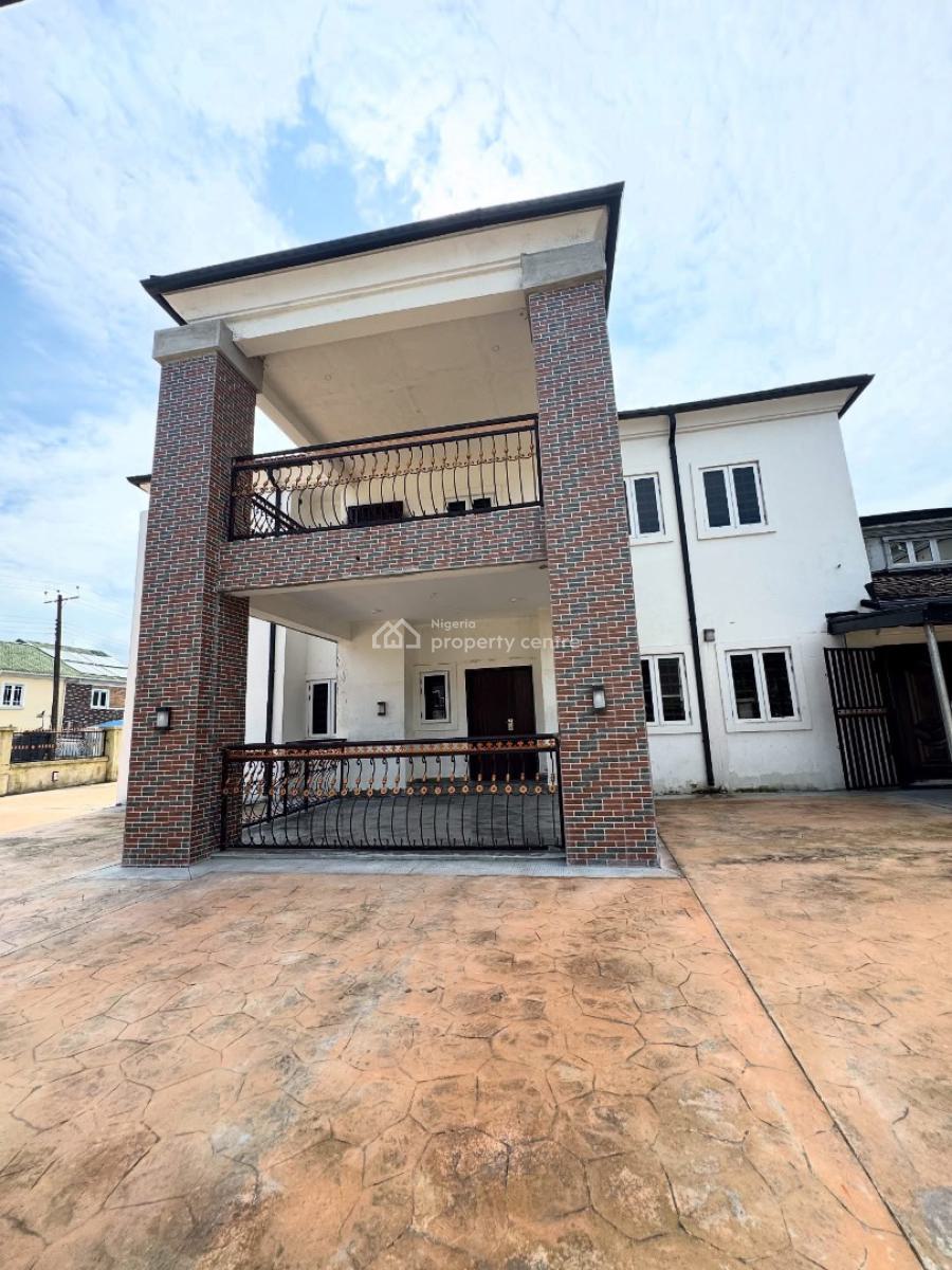 Brand New Five (5) Bedroom Duplex with 2 Rooms Bq, Naf Harmony Estate, Port Harcourt, Rivers, Detached Duplex for Sale