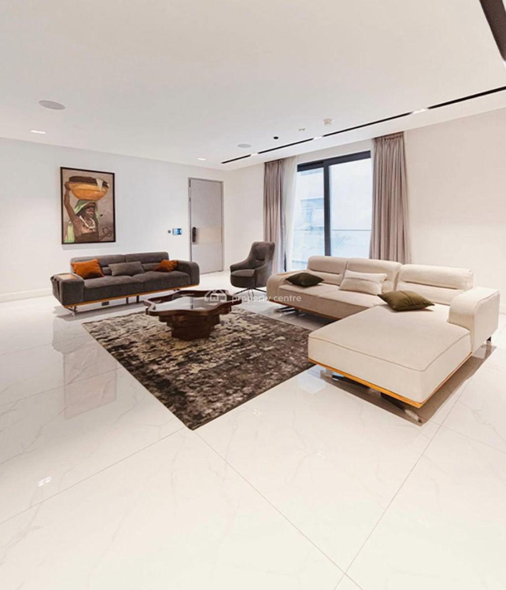 Magnificent 4 Bedroom Apartment with Bq in a Secured Estate, Ikoyi, Lagos, Block of Flats for Sale