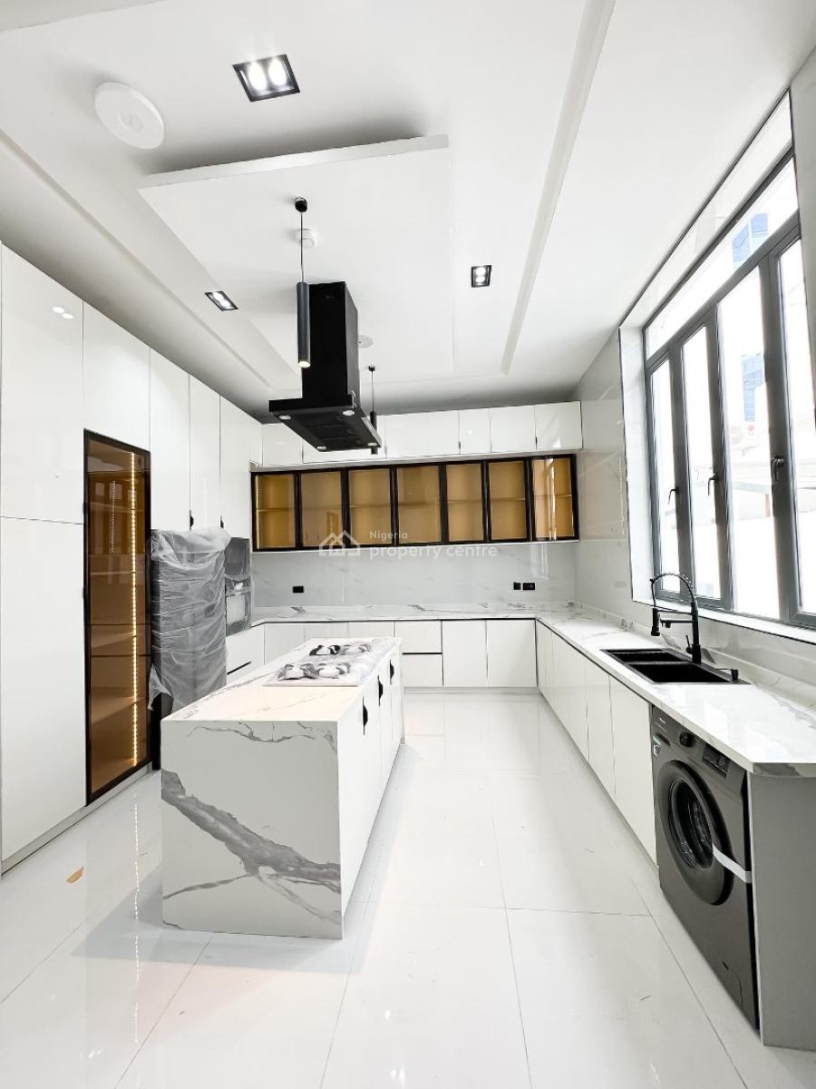 Stunning 5 Bedroom Detached Duplex with Swimming Pool and Bq, Chevron, Lekki, Lagos, Detached Duplex for Sale