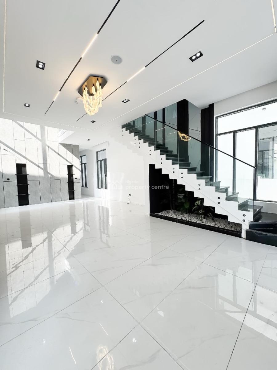 Stunning 5 Bedroom Detached Duplex with Swimming Pool and Bq, Chevron, Lekki, Lagos, Detached Duplex for Sale