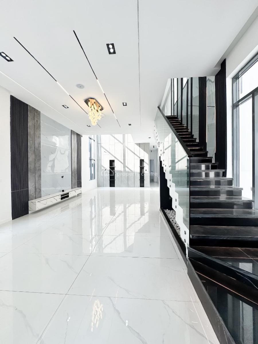 Stunning 5 Bedroom Detached Duplex with Swimming Pool and Bq, Chevron, Lekki, Lagos, Detached Duplex for Sale