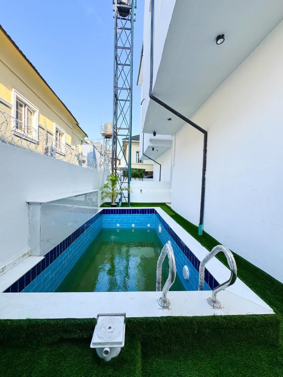 Stunning 5 Bedroom Detached Duplex with Swimming Pool and Bq, Chevron, Lekki, Lagos, Detached Duplex for Sale