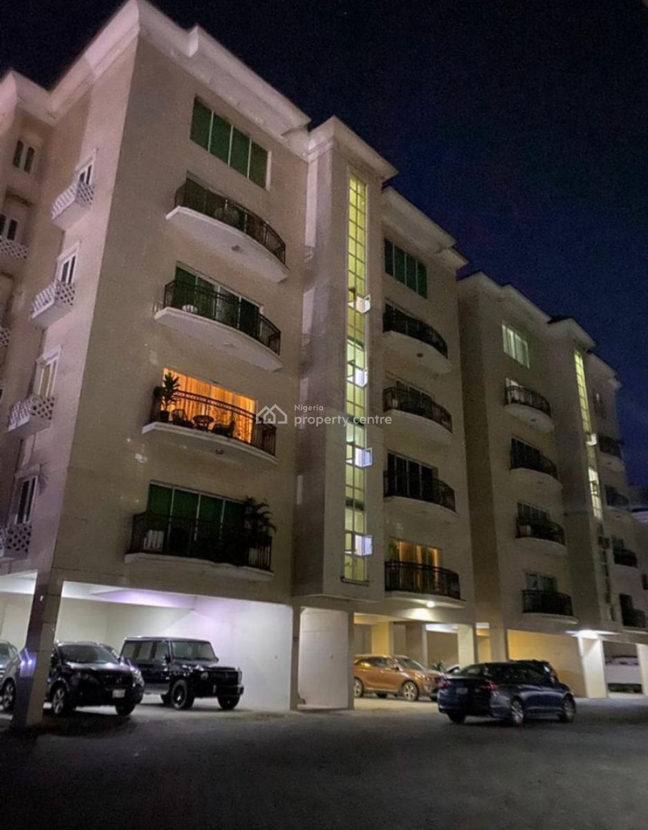 Luxurious City View 3 Bed + Pool + Gym, Parkview Estate, Ikoyi, Lagos, Flat / Apartment Short Let