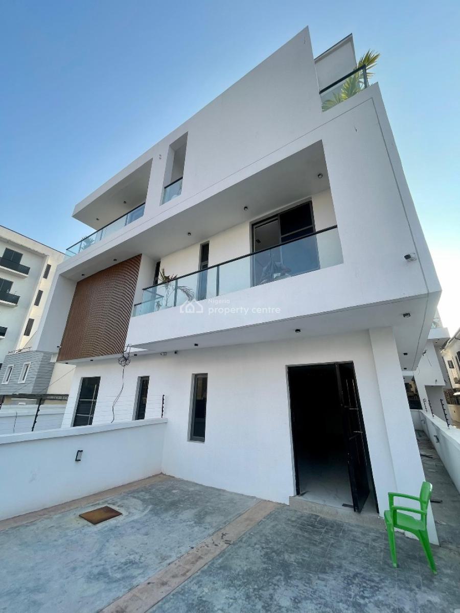 Mega 4 Bedroom Semi-detached Duplex with Bq, Ikate, Lekki, Lagos, Semi-detached Duplex for Sale